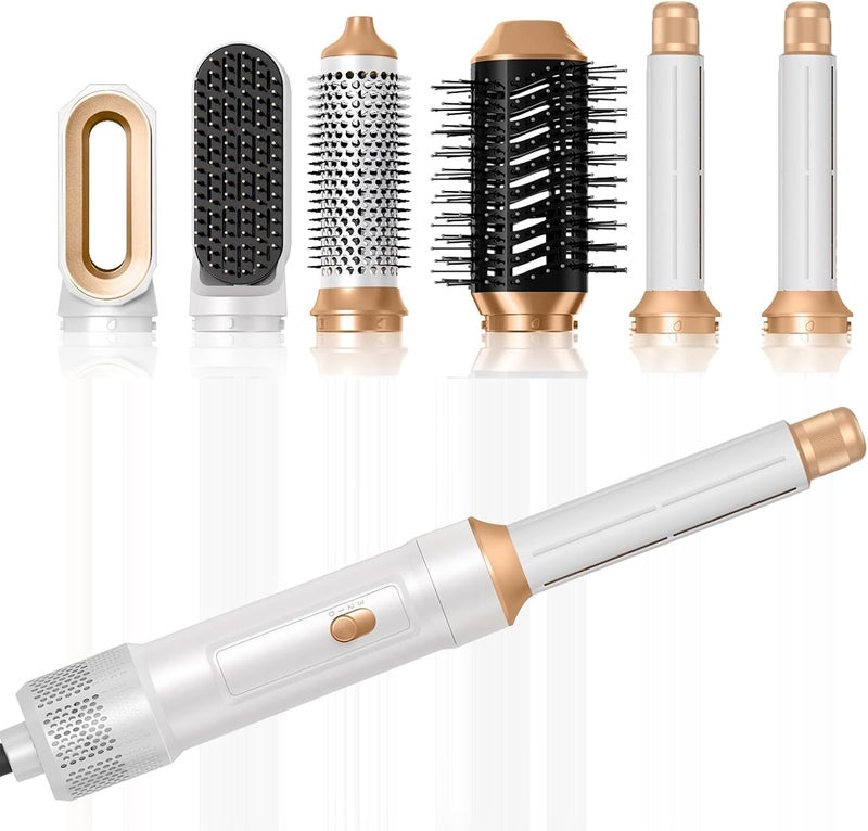 OKWRAP 6 in ONE Round Brush Blow Dryer 800W - Image 1